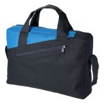 Portland Conference Bag (Black/Aqua)