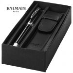 Corporate Gift - Balmain Valence Ballpoint Pen with PU Pouch (Main 500)