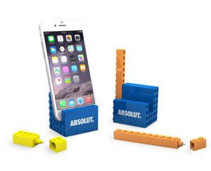 Office Blocks – 3pc Phone Stand Stationery Set (Lego Inspired)